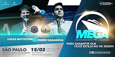 Imagem principal do evento Mega Alinhamento Especial - Pré-Cruzeiro 2019
