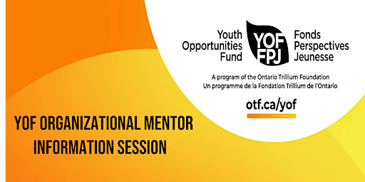 YOF Organizational Mentor Information Session - 2024 primary image