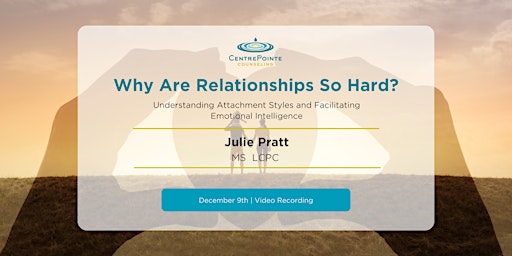 Imagen principal de Video Recording: Why are Relationships So Hard?