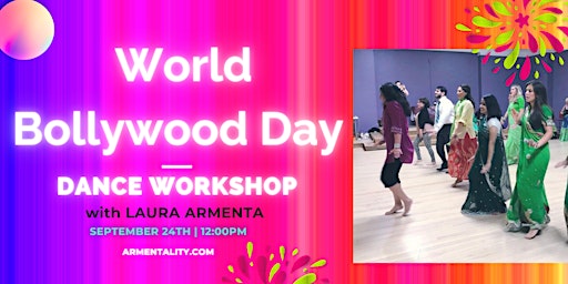 Immagine principale di World Bollywood Day | Dance Workshop 
