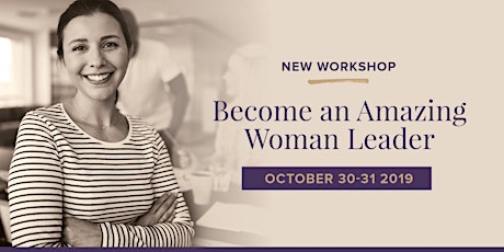 Become an amazing woman leader - Face to Face (Canberra) primary image