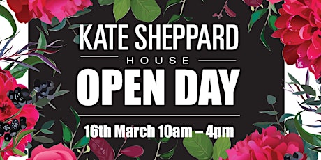 Kate Sheppard House & Garden Open Day primary image
