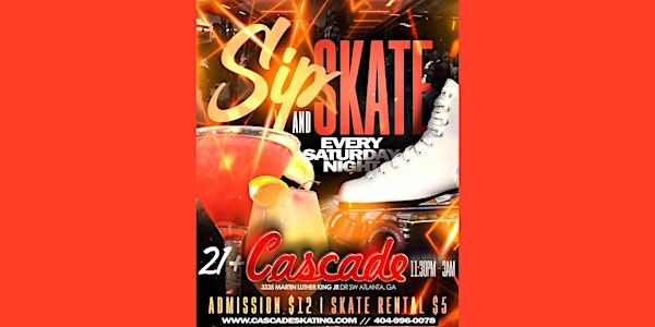 Sip 'n Skate at Cascade Skating