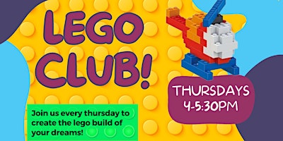 Imagem principal do evento Lego Club