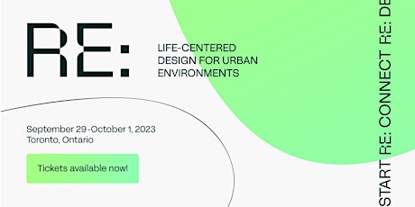 Life-Centered Design for Urban Environments: 3-Day Workshop primary image