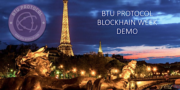 BTU Protocol Blockchain Week Demo