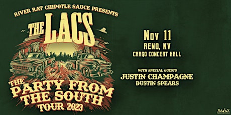 The Lacs, Justin Champagne, Dustin Spears at Cargo Concert Hall primary image