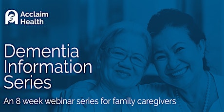 Fall 2023 - Dementia Information Series primary image