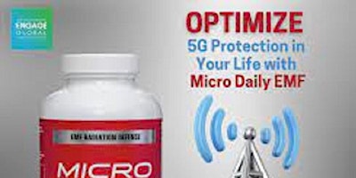 Primaire afbeelding van 5G & Electro-Magnetic Fields (EMFs) Protection with Micro Daily EMF