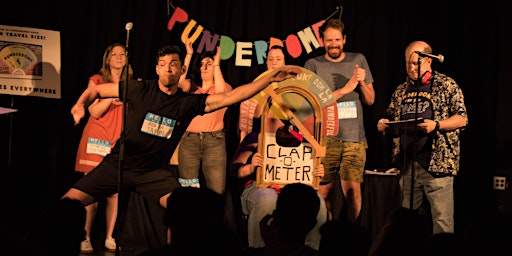 Primaire afbeelding van PUNDERDOME®: NYC’s PUN-SLAM (and PUN-COSTUME) Compuntition – 5/15!