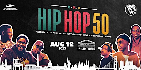 DMV Hip-Hop 50 feat. Oddisee, DJ Kool, ADÉ, Nonchalant & more! primary image