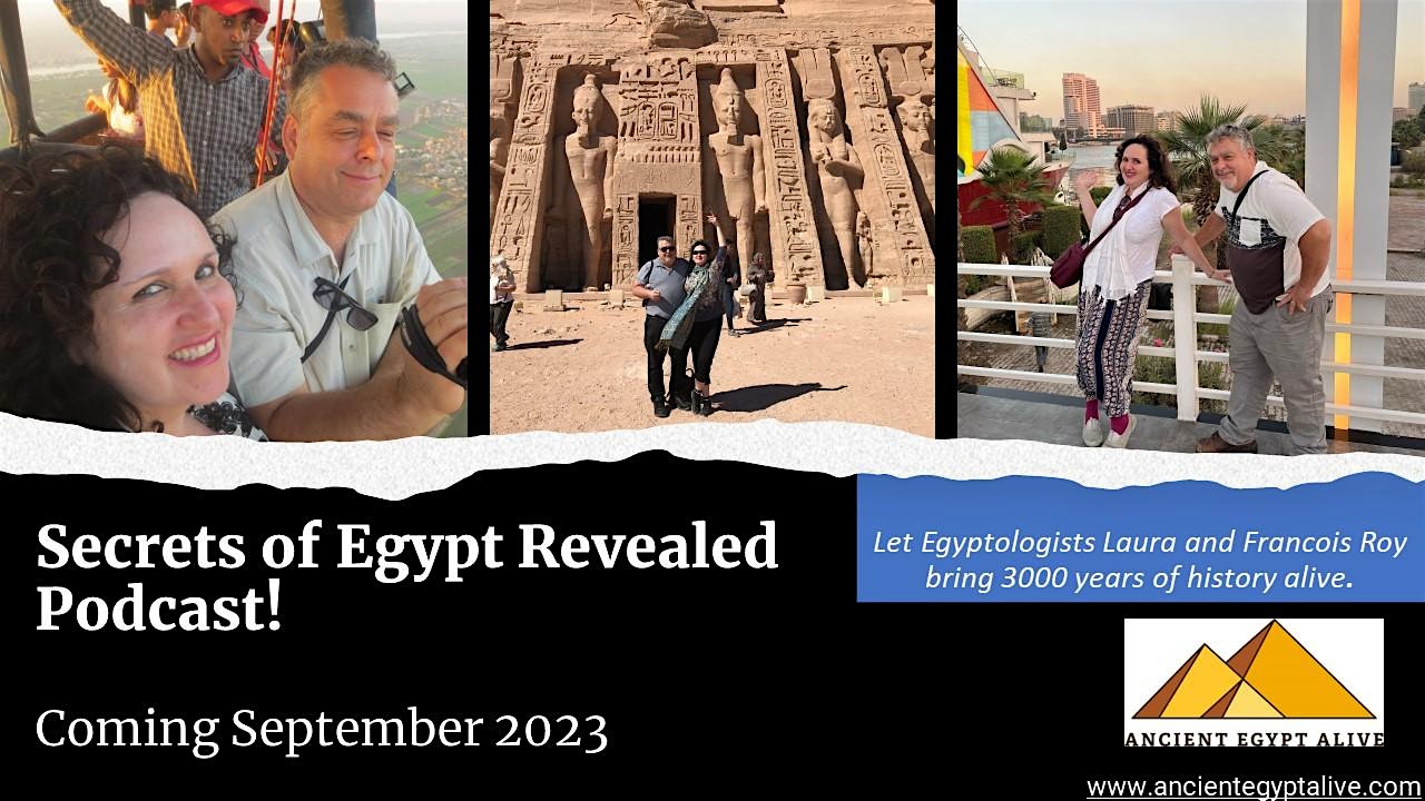 Secrets of Egypt Revealed Podcast Launch – Listening Party