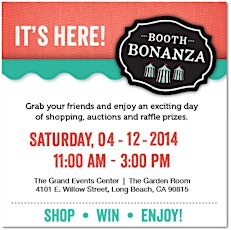 LA & OC Booth Bonanza Boutique-- April 12th 11-3pm primary image