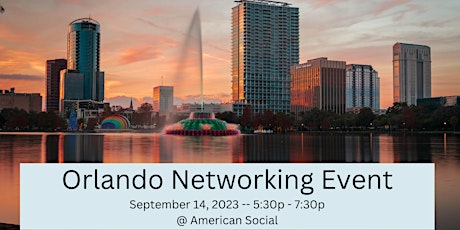 Imagem principal do evento Orlando Healthcare Professionals & Health IT Networking Social