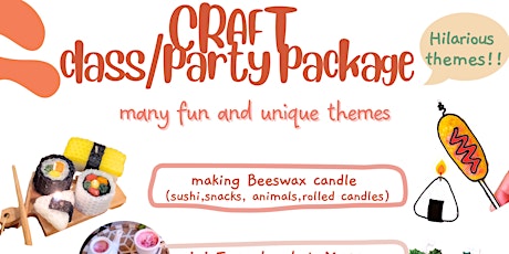 Craft Birthday Party