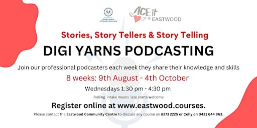 Podcasting - Stories, Story Tellers and Story Telling primary image