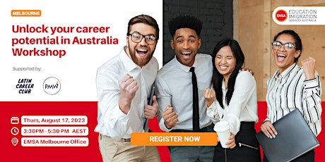 Melbourne - Unlock your career potential in Australia Workshop primary image