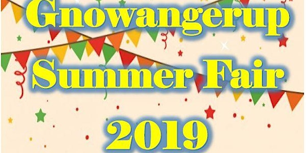 Gnowangerup Summer Fair 2019