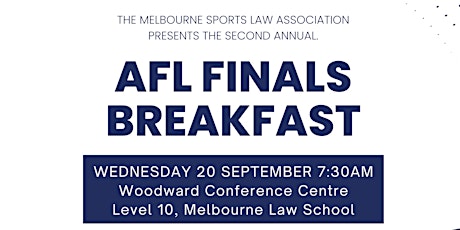 2023 MSLA AFL Finals Breakfast primary image