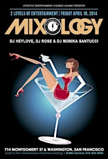 MIXOLOGY @ The Bubble Lounge. Friday 4/18 primary image