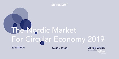 LAUNCH: The Nordic Market For Circular Economy 2019  primärbild