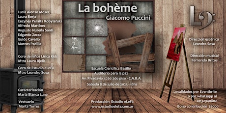 Imagen principal de Ópera  de Giacomo Puccini en 4 Actos Sobretitulada al castellano