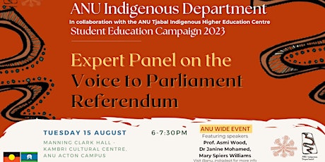 Indigenous Department Expert Panel on the  Voice to Parliament Referendum primary image