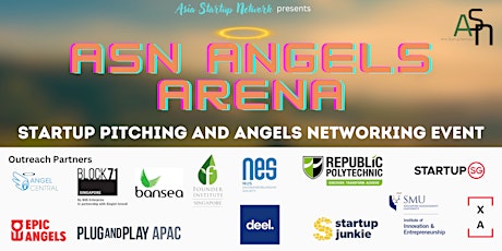 ASN Angels Arena - Startup Pitching and Angels Networking primary image