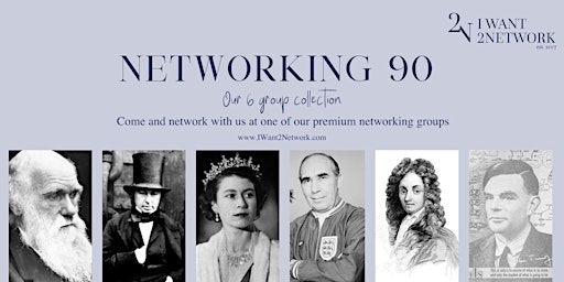 Premium online Networking I UK & Int bus I Networking90 | Brunel & Darwin primary image