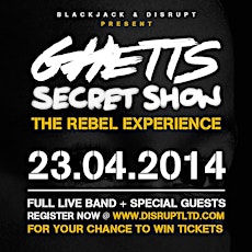 Ghetts - Secret Show Register for your CHANCE TO WIN Tickets! primary image