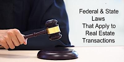 Hauptbild für GA Law - Federal & State Laws That Apply to Real Estate - 3 CE Stonecrest