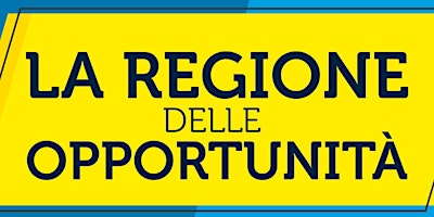 Imagem principal do evento La Regione delle opportunità - Rieti