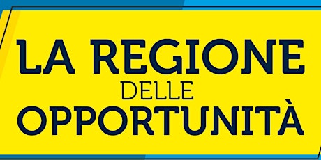 Hauptbild für La Regione delle opportunità - Zagarolo