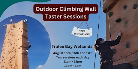 Tralee Bay Wetlands-Climbing Wall Sessions primary image