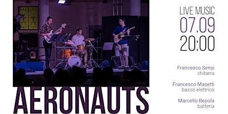 Immagine principale di Aeronauts | LIVE MUSIC & BUBBLES 