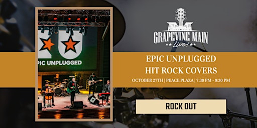 Grapevine Main LIVE! Featuring Epic Unplugged | Top Covers of Epic Rock primary image