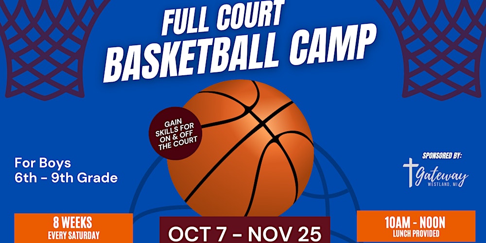2023 Full Court Youth Basketball Camp