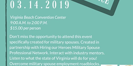 Military Spouse Employment Conference primary image