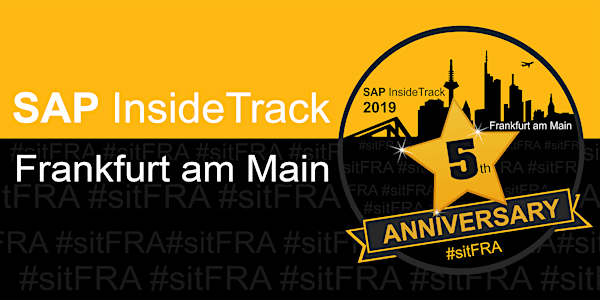 SAP InsideTrack Frankfurt 2019 #sitFRA