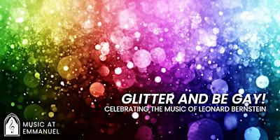 Imagem principal do evento Glitter and be Gay!