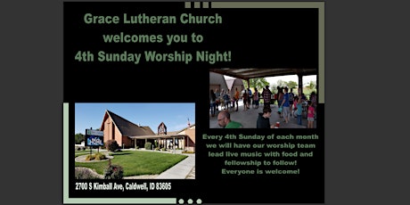 4th Sunday Worship Night