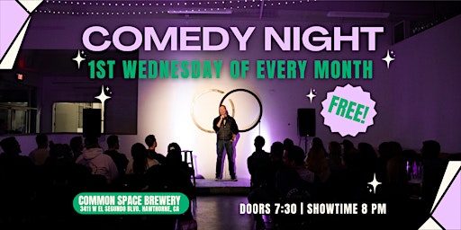 FREE! Monthly Comedy Night