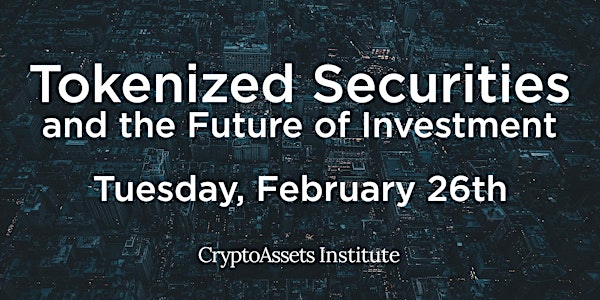 Tokenized Securities and the Future of Investment (Blockchain / STO / Secur...