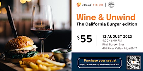 Wine tasting, enjoy a glass of wine with a garment burger for $55 primary image