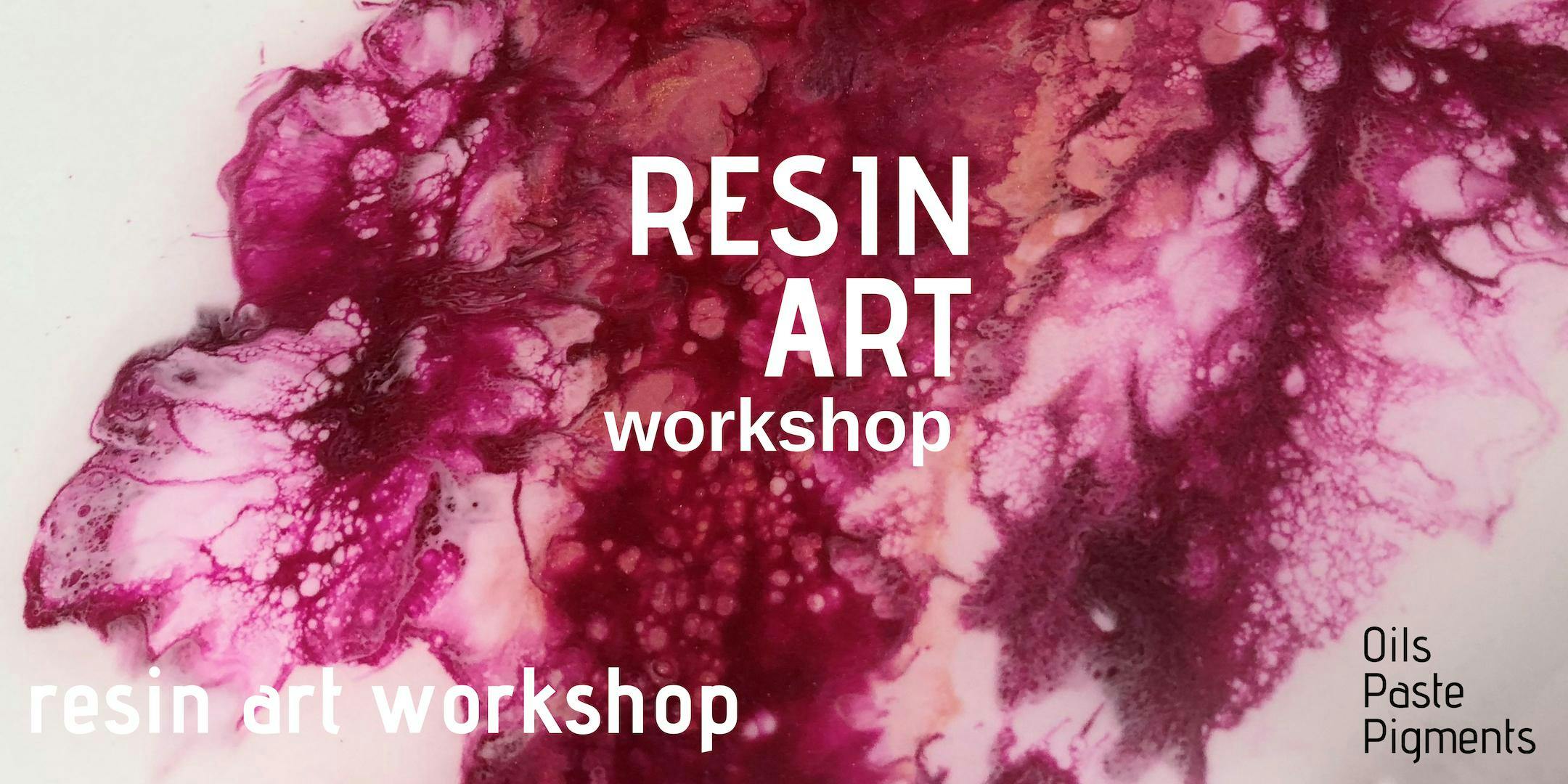 Resin Art Workshop Sunday 24th March