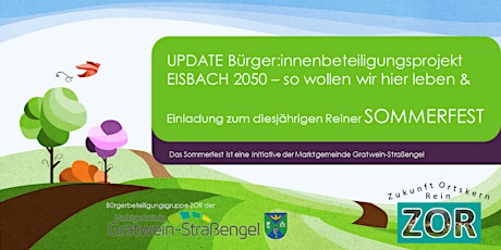 Imagen principal de Update Projekt Eisbach 2050 & Einladung zum Sommerfest in Rein
