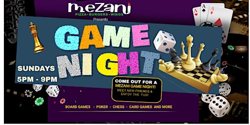 Imagem principal de Mezani Game Night