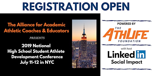2019 National High School Student Athlete Development Conference