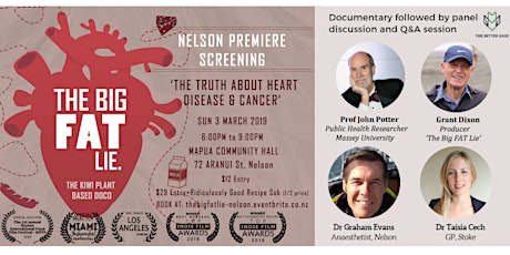'The Big FAT Lie' - 2nd Nelson Premiere Screening (Mapua) primary image