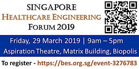 Singapore Healthcare Engineering Forum 2019 primary image